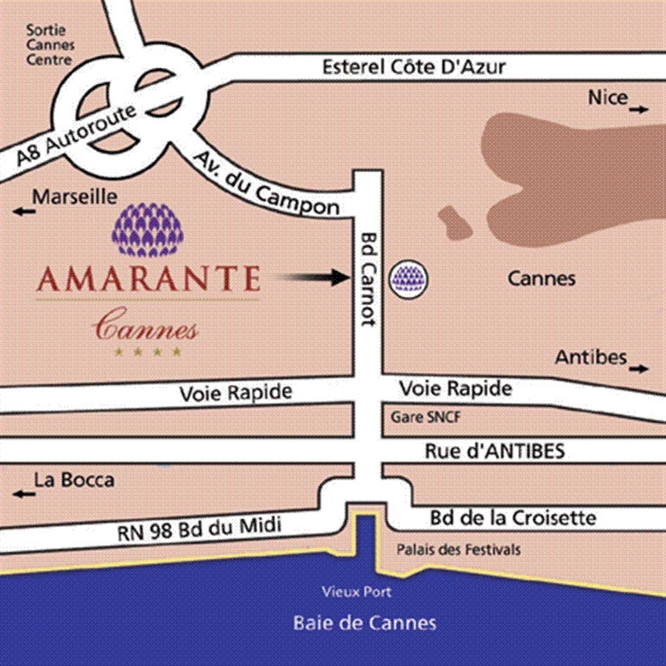Hotel Amarante Κάννες Εξωτερικό φωτογραφία